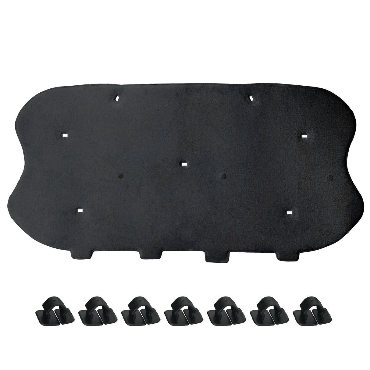 GEPCO Motorhaubendämmung Dämmmatte mit Clips für VOLVO XC90 II 2014+ 31442270