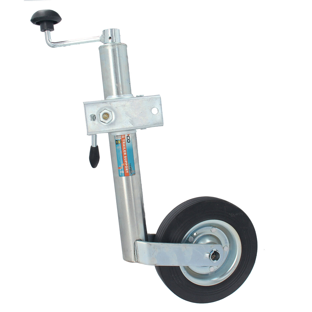 Smooth rolling trailer jockey wheel, ensuring effortless movement of your trailer.