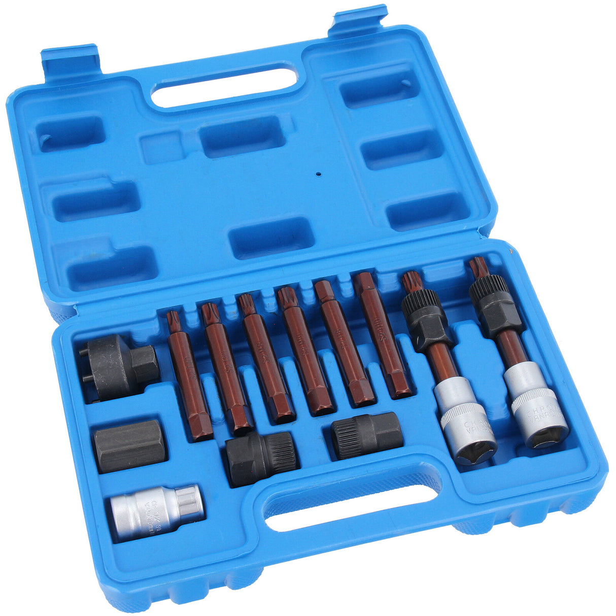 Set di 13 utensili speciali PROFI per alternatore e bussole