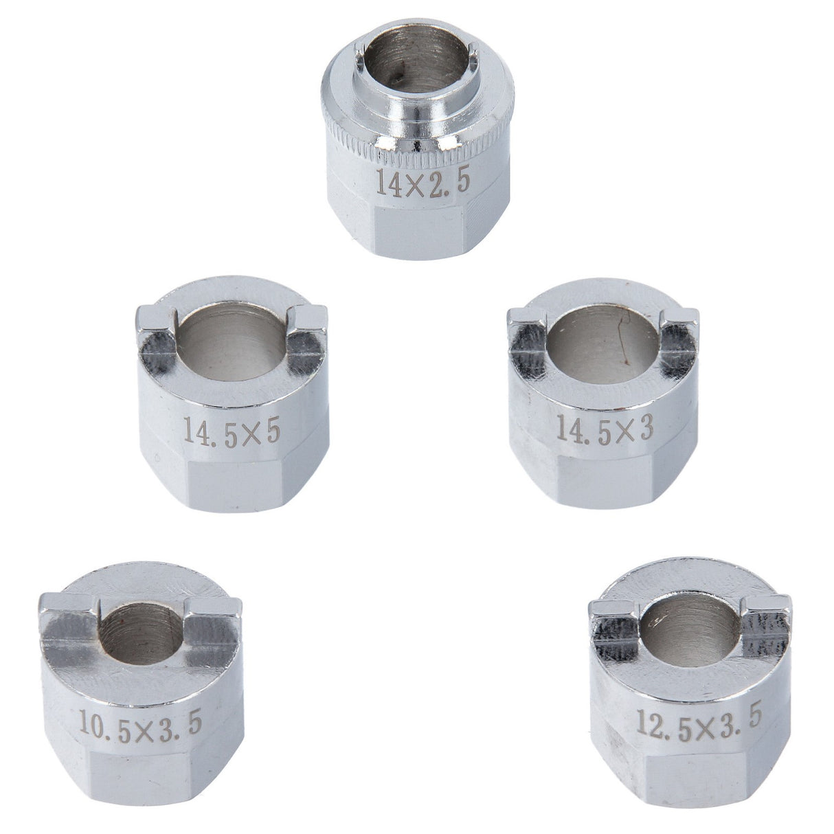 Zapfenschlüssel-Satz 5-tlg. für VW Golf 2, Audi, Mercedes (Detailansicht, Bild 2/3)