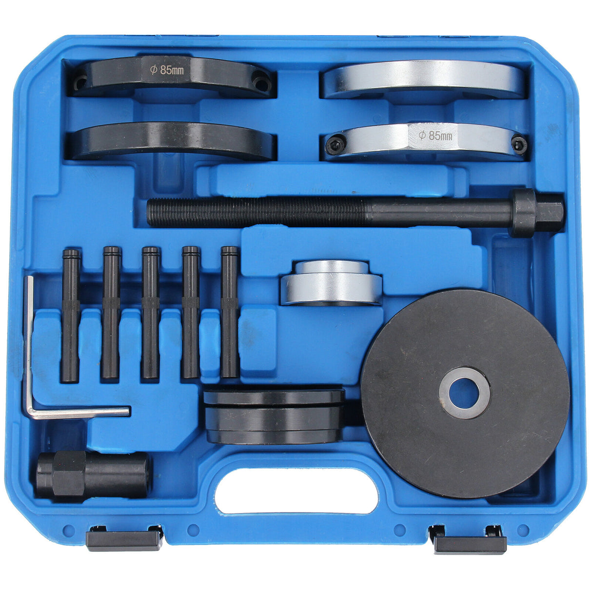 Strumento per cuscinetto ruota 85mm attrezzo per mozzo ruota gruppo cuscinetto ruota estrattore VW T5 Touareg