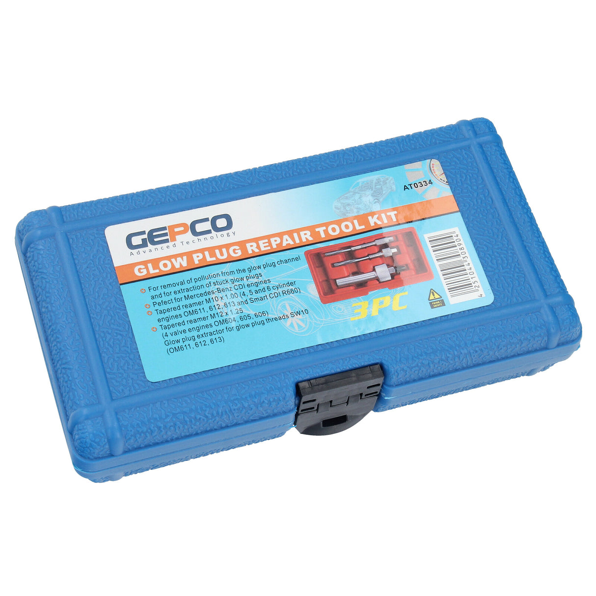 Set di 3 utensili per la riparazione delle candelette - motori Mercedes-Benz CDI