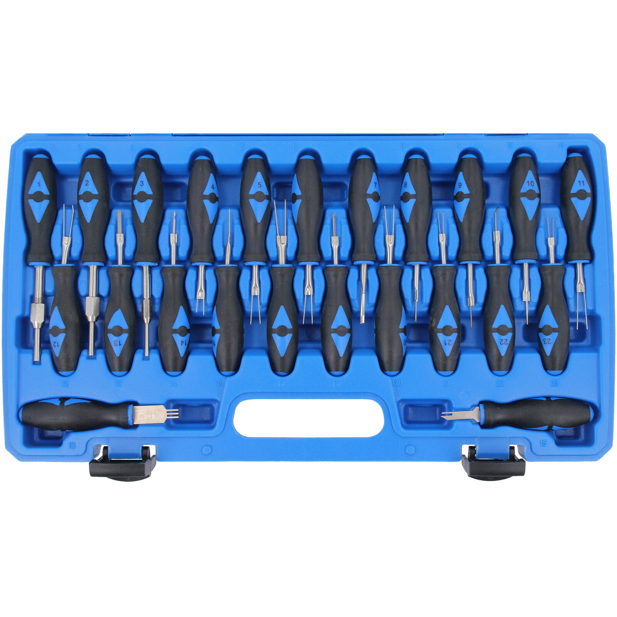 Set di 23 utensili per la rimozione dei pin – Strumento di sblocco e rilascio per spine e contatti | GEPCO