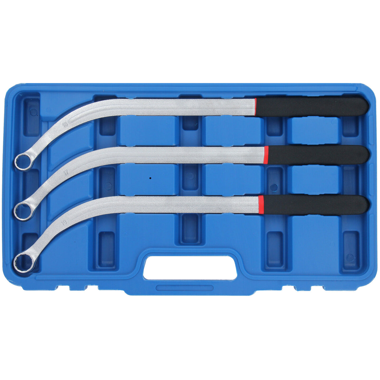 Set di chiavi per cinghie trapezoidali e cinghie di distribuzione GEPCO, 13-19 mm, set da 5 pezzi, chiave da 460 mm