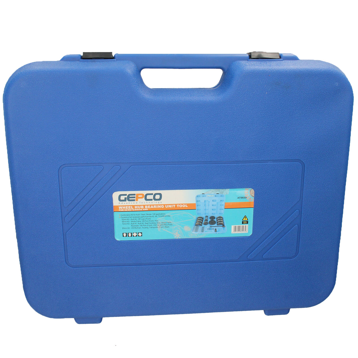 Attrezzo per cuscinetti ruota per unità mozzo VAG da 62, 66, 72, 85 mm, montaggio Audi VW Skoda Seat