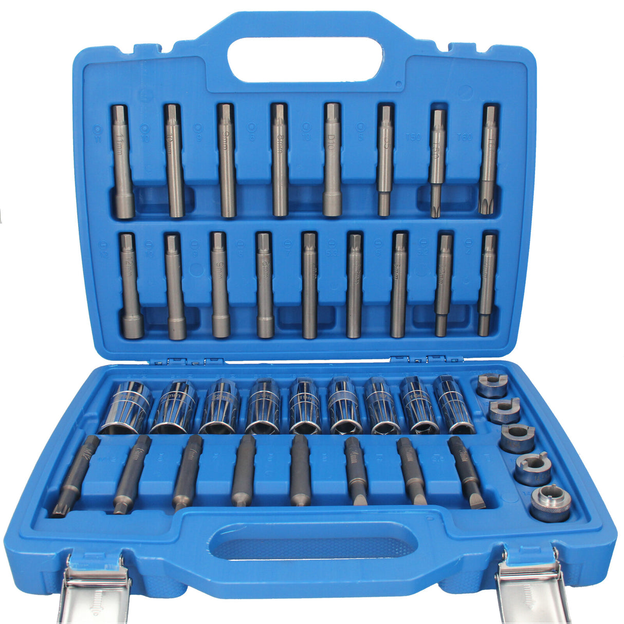 Set di utensili per ammortizzatori da 39 pezzi, chiave per auto, chiave per ammortizzatori, puntone