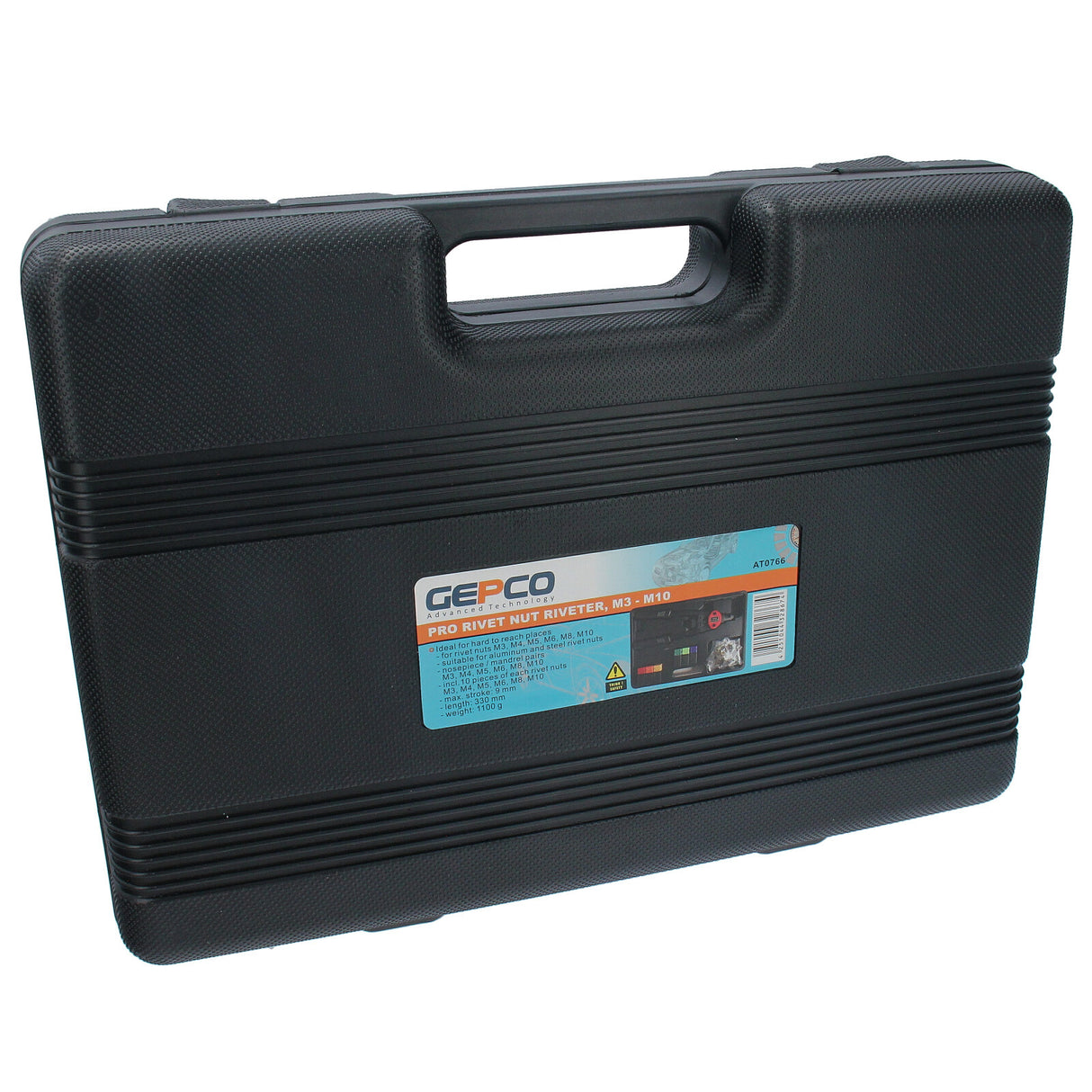 Pinza per rivetti professionale Pinza per rivetti Dadi Rivetti M3 M4 M5 M6 M8 M10 Coppia di pezzi di tensione