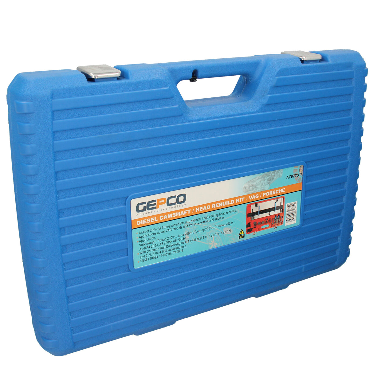 Zylinderkopf Werkzeug Motor VAG (10/12): Detailansicht Nockenwelle Common Rail Montage.