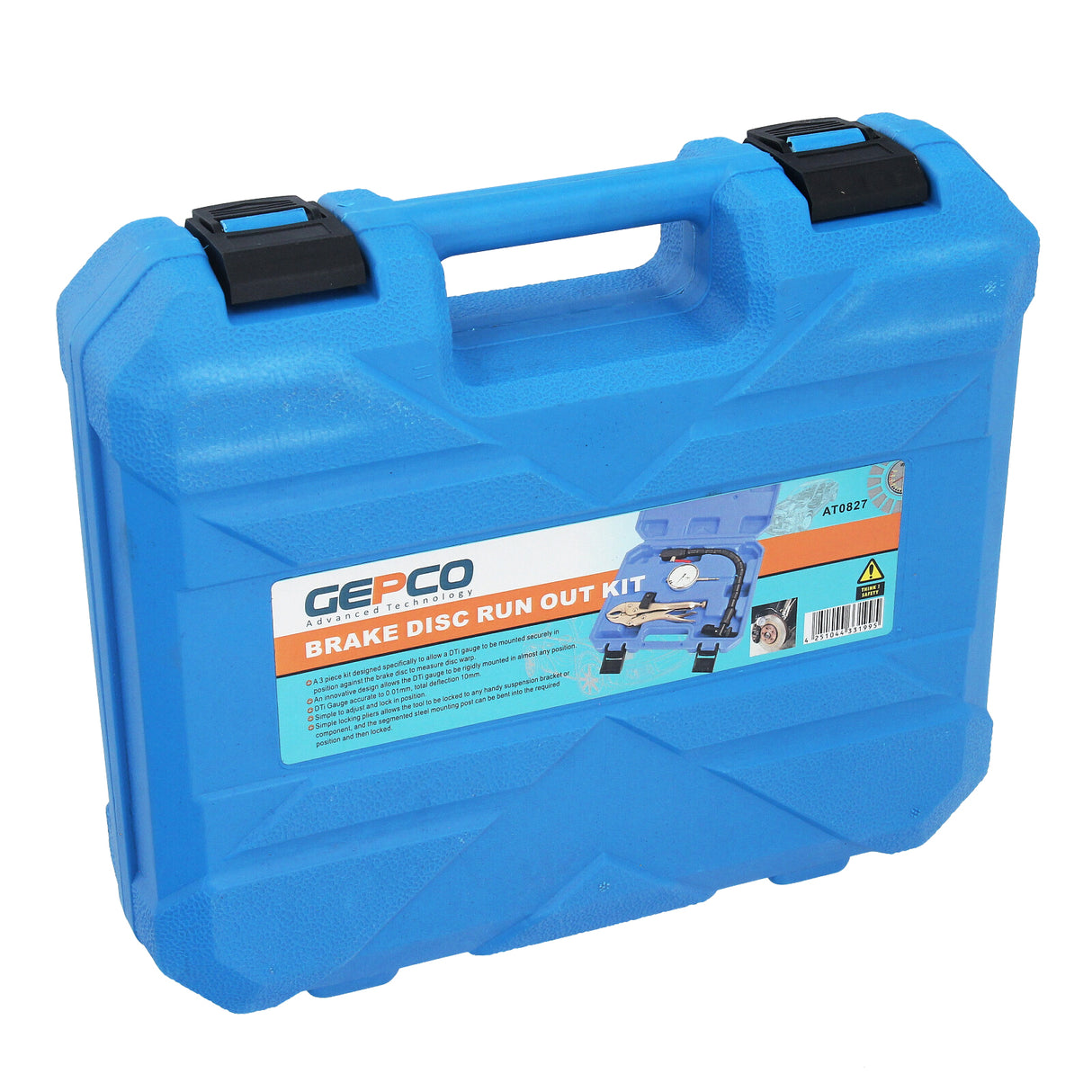 Strumento indicatore a quadrante per disco freno, supporto indicatore a quadrante per misurazione eccentricità laterale, dispositivo di misurazione DTi