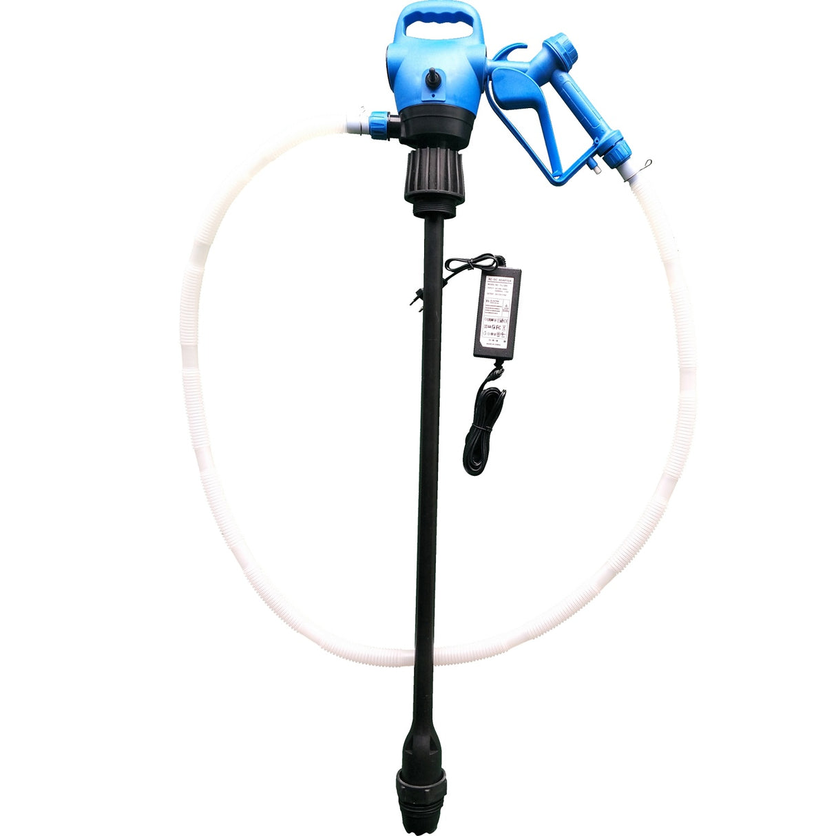 Pompa elettrica da 12 V Pompa per fusti AdBlue Pompa di alimentazione urea Ugello di dosaggio Tubo flessibile