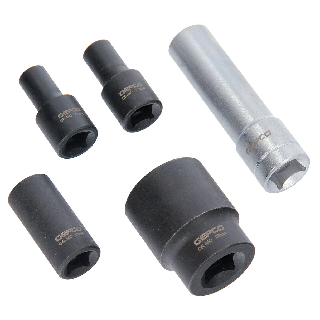 Set di inserti per chiavi a bussola per pompa di iniezione Bosch VE, 5 pezzi.