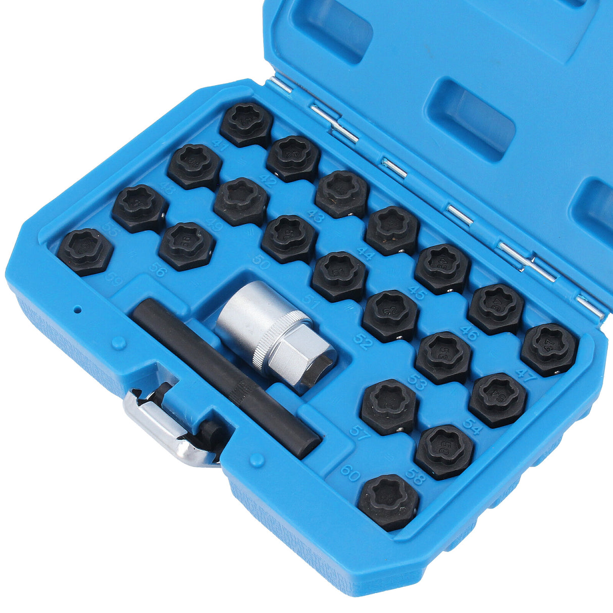 Set di utensili per bloccaggio ruote per BMW F01 F10 F20 F30, chiave per bloccaggio ruote, 22 pezzi.