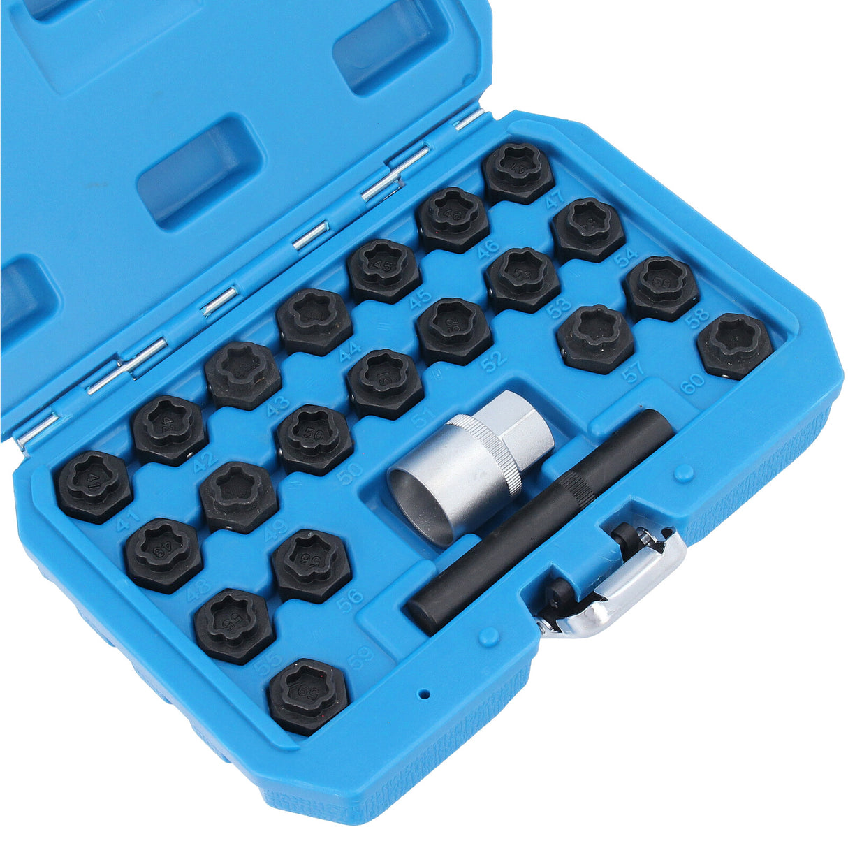 Set di utensili per bloccaggio ruote per BMW F01 F10 F20 F30, chiave per bloccaggio ruote, 22 pezzi.