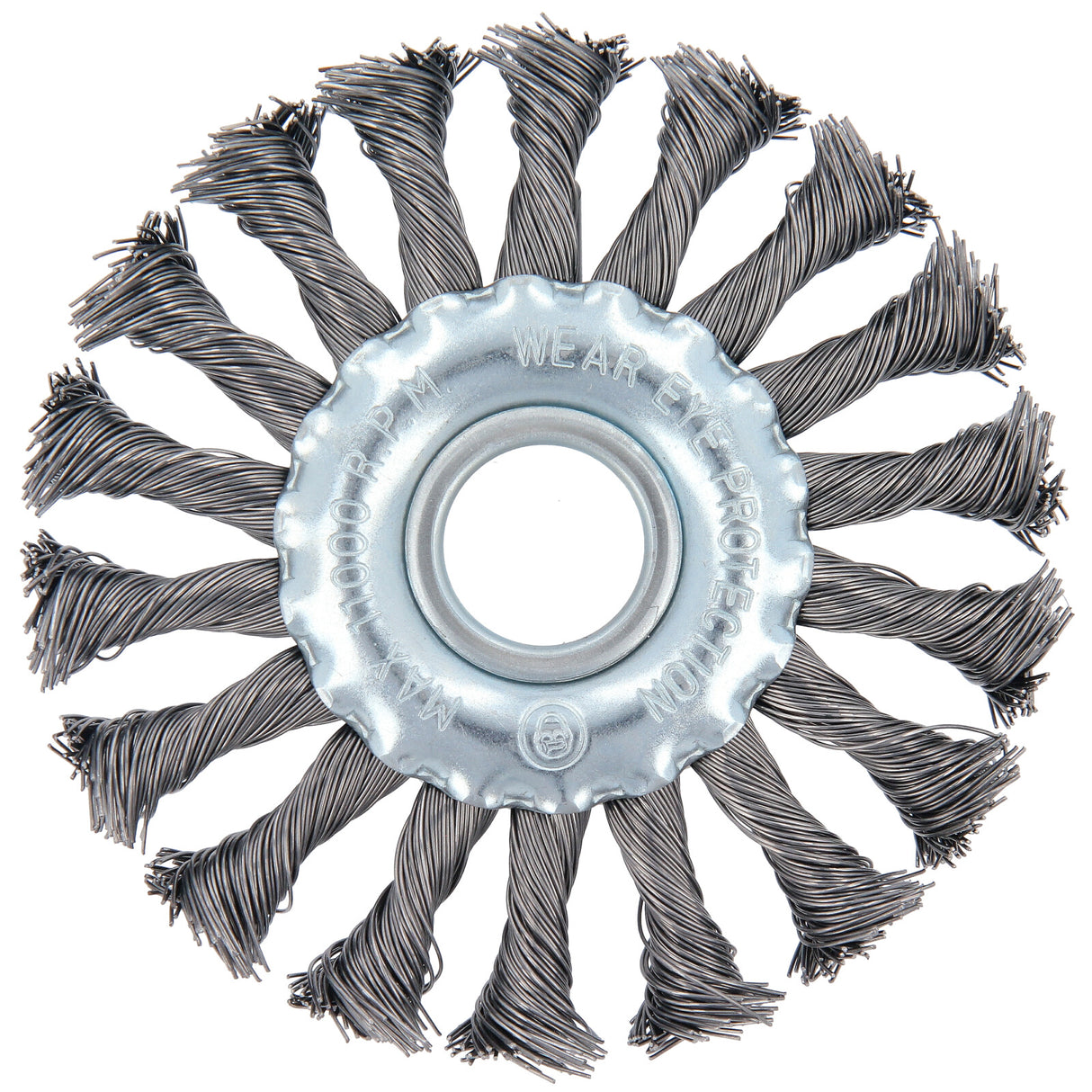 Spazzola intrecciata da 3/5/10 pezzi, spazzola metallica, spazzola a disco, spazzola rotonda intrecciata, flessibile 115 mm