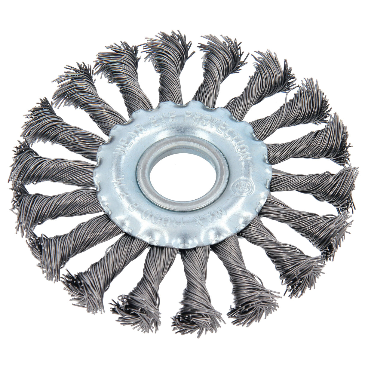 Spazzola intrecciata da 3/5/10 pezzi, spazzola metallica, spazzola a disco, spazzola rotonda intrecciata, flessibile 115 mm