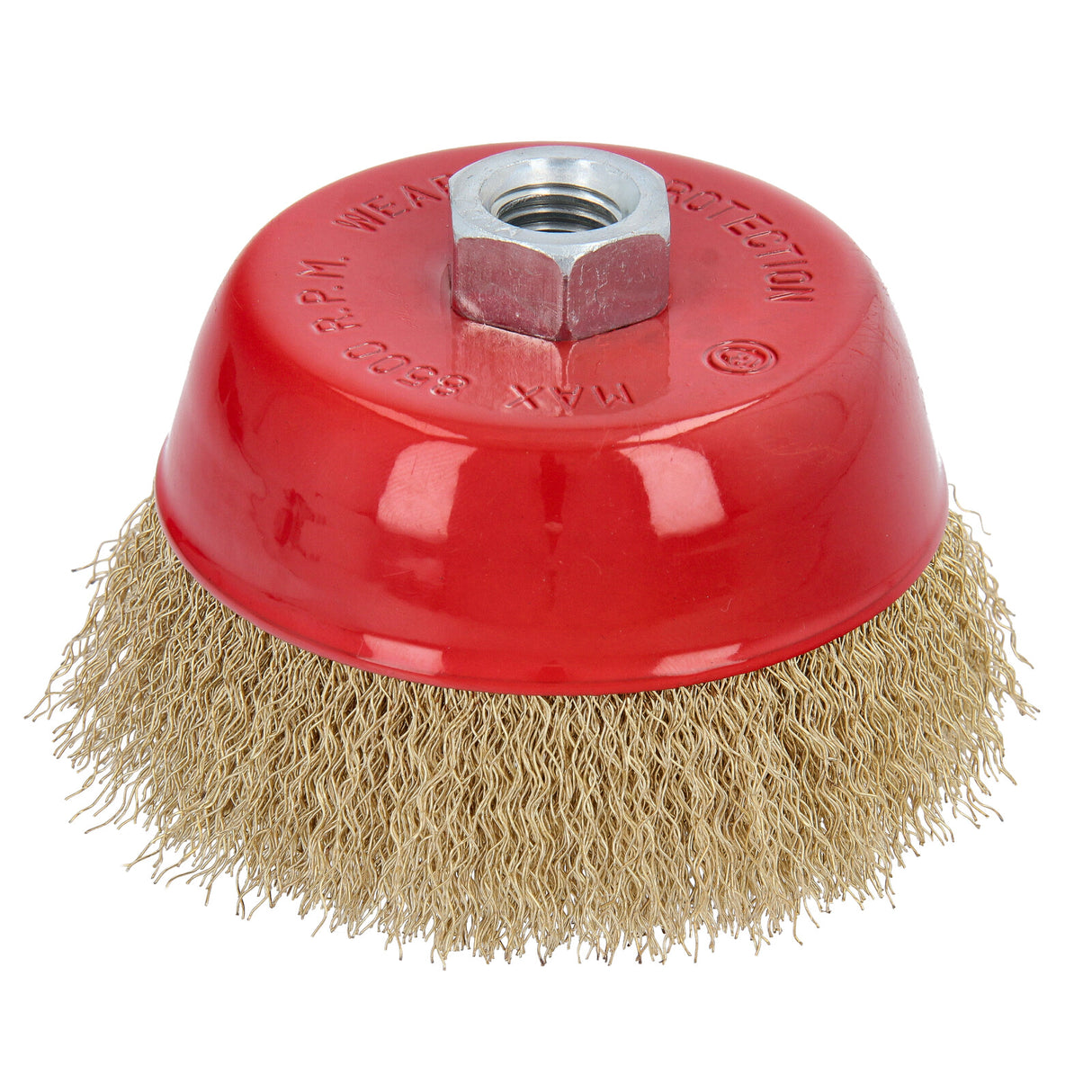 3/5/10-pz spazzola a tazza spazzola metallica Ø 100mm M14 Flex smerigliatrice angolare rivestita in ottone