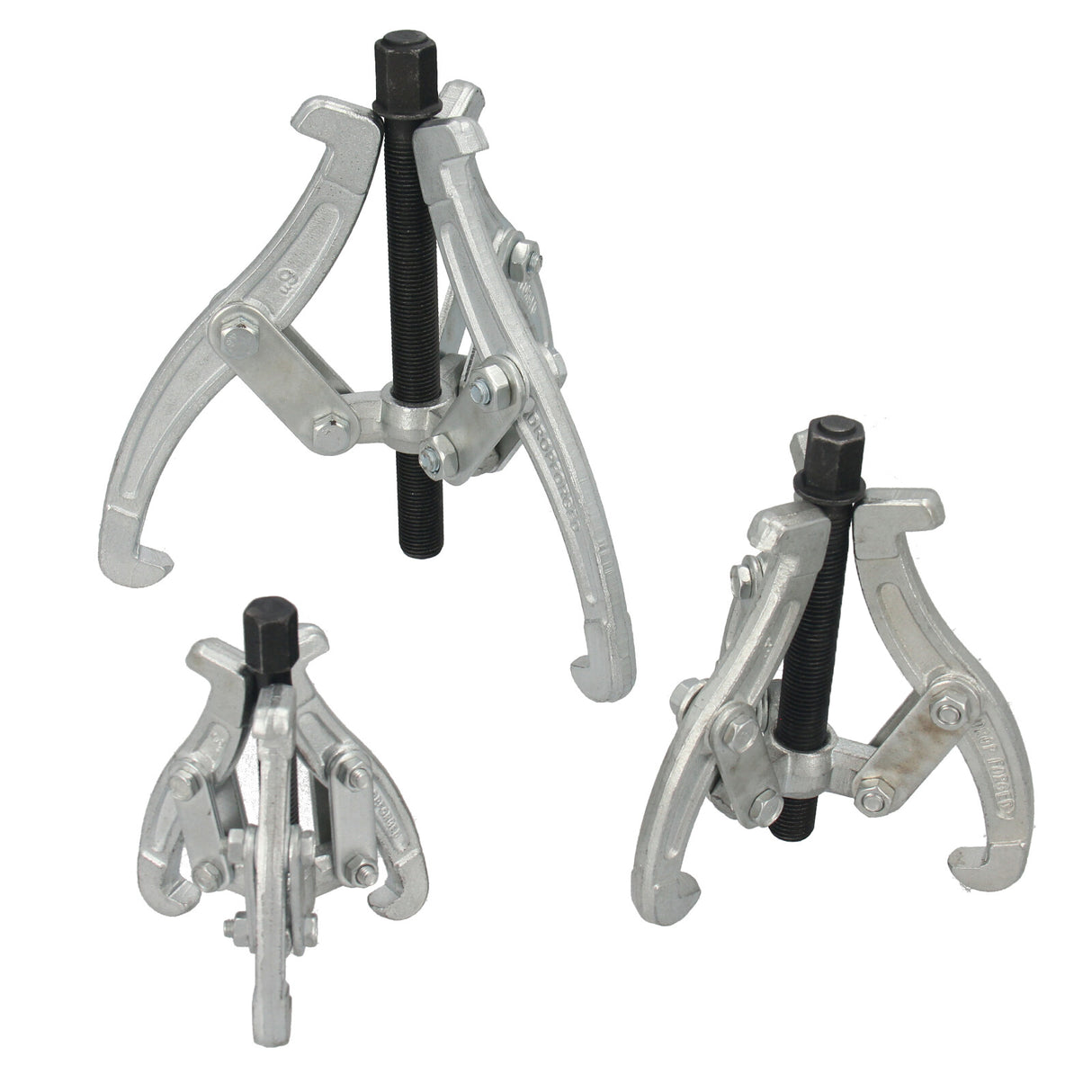 Set di estrattori da 3 pezzi, 75/100/150 mm, estrattore per cuscinetti a 2/3 bracci, cuscinetto a sfere interno esterno