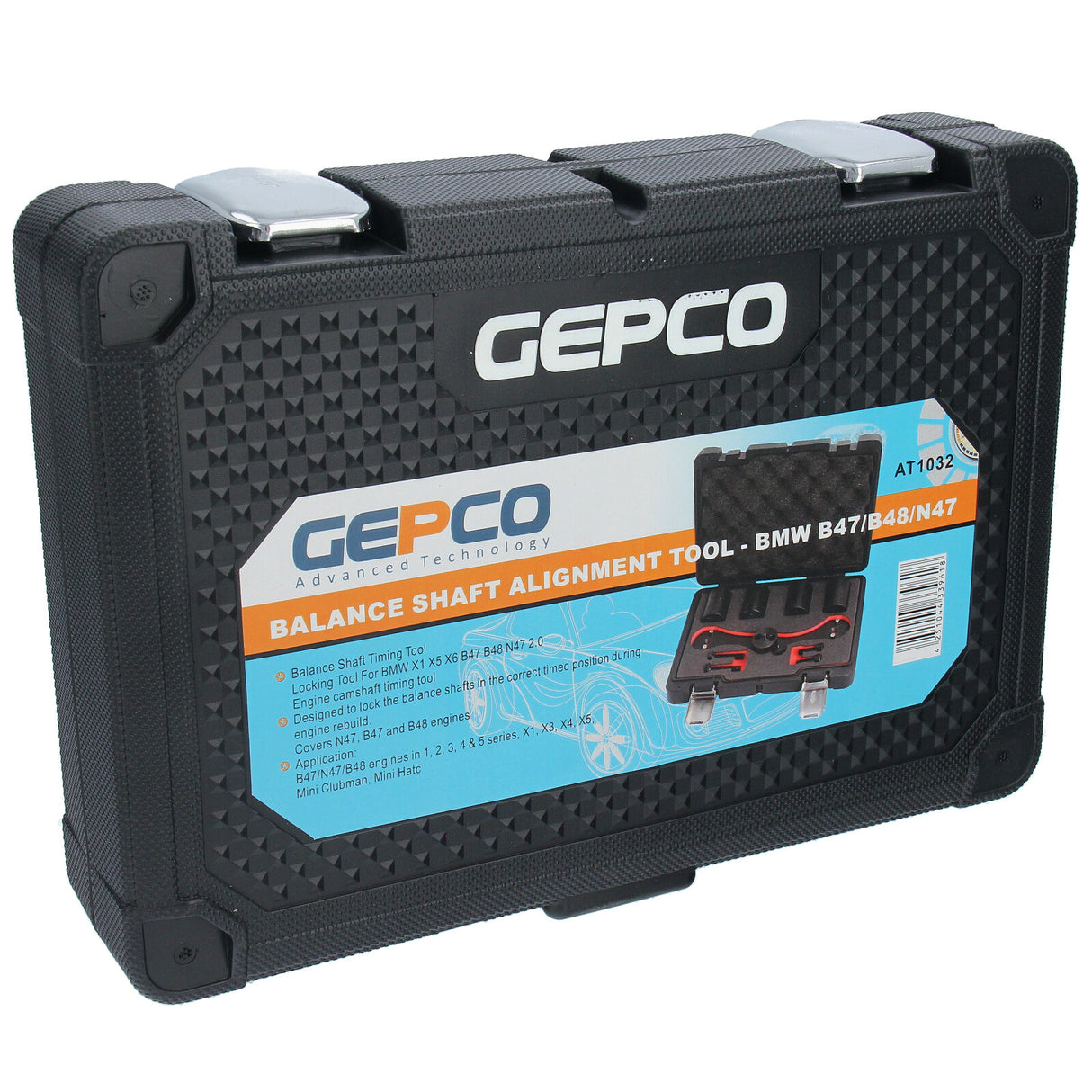 Strumento di allineamento GEPCO per alberi di equilibratura per BMW B47 N47 B48 X1 X3 X4 X5 Mini