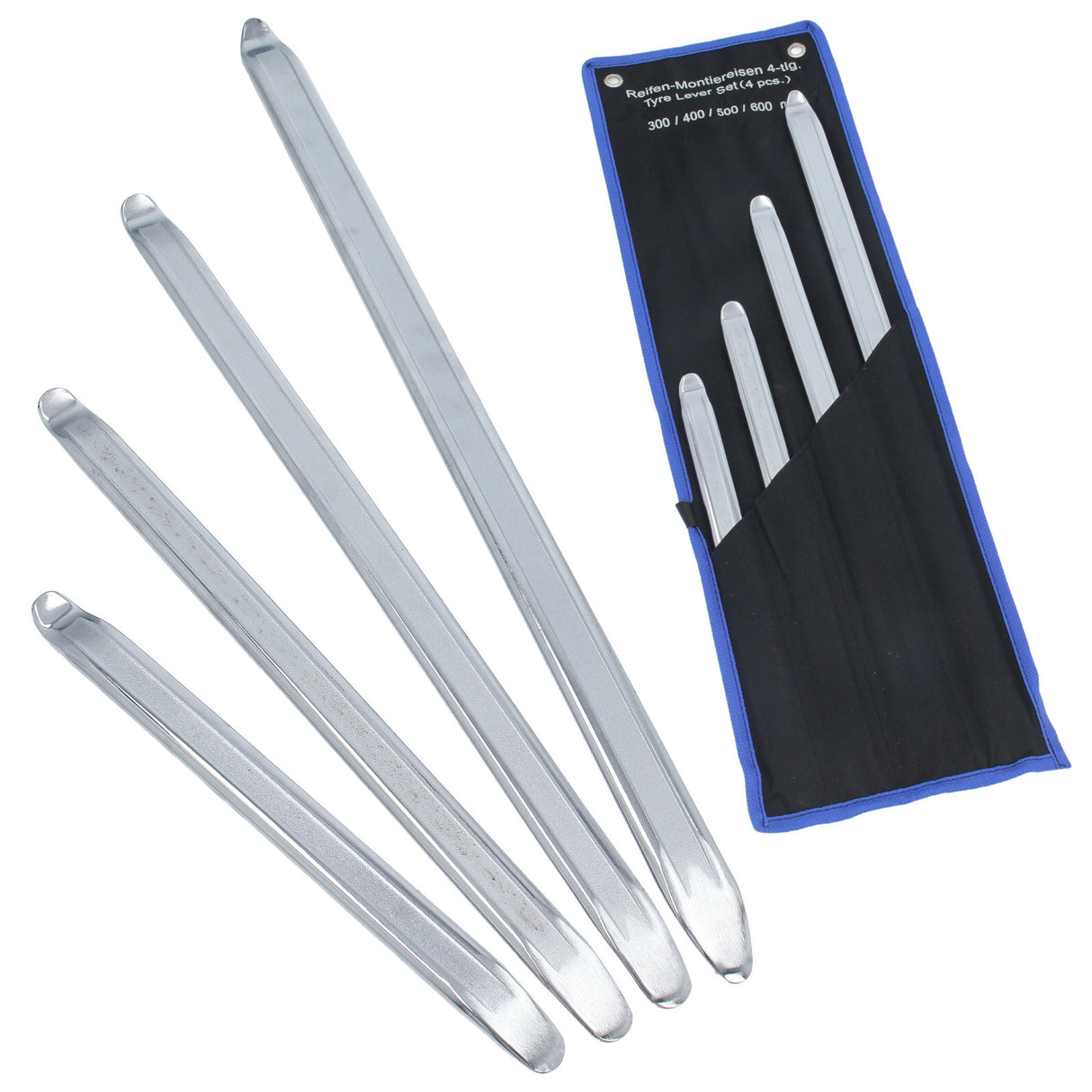 Set di leve per pneumatici 300 - 400 - 500 - 600 mm 4 pezzi