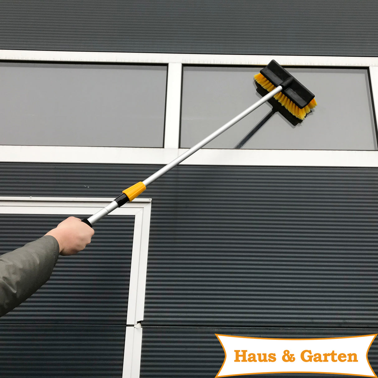 Spazzola per autolavaggio Spazzola per lavaggio Telescopio ALU 110-175cm Lunghezza per la cura dell'auto, camion e veicoli