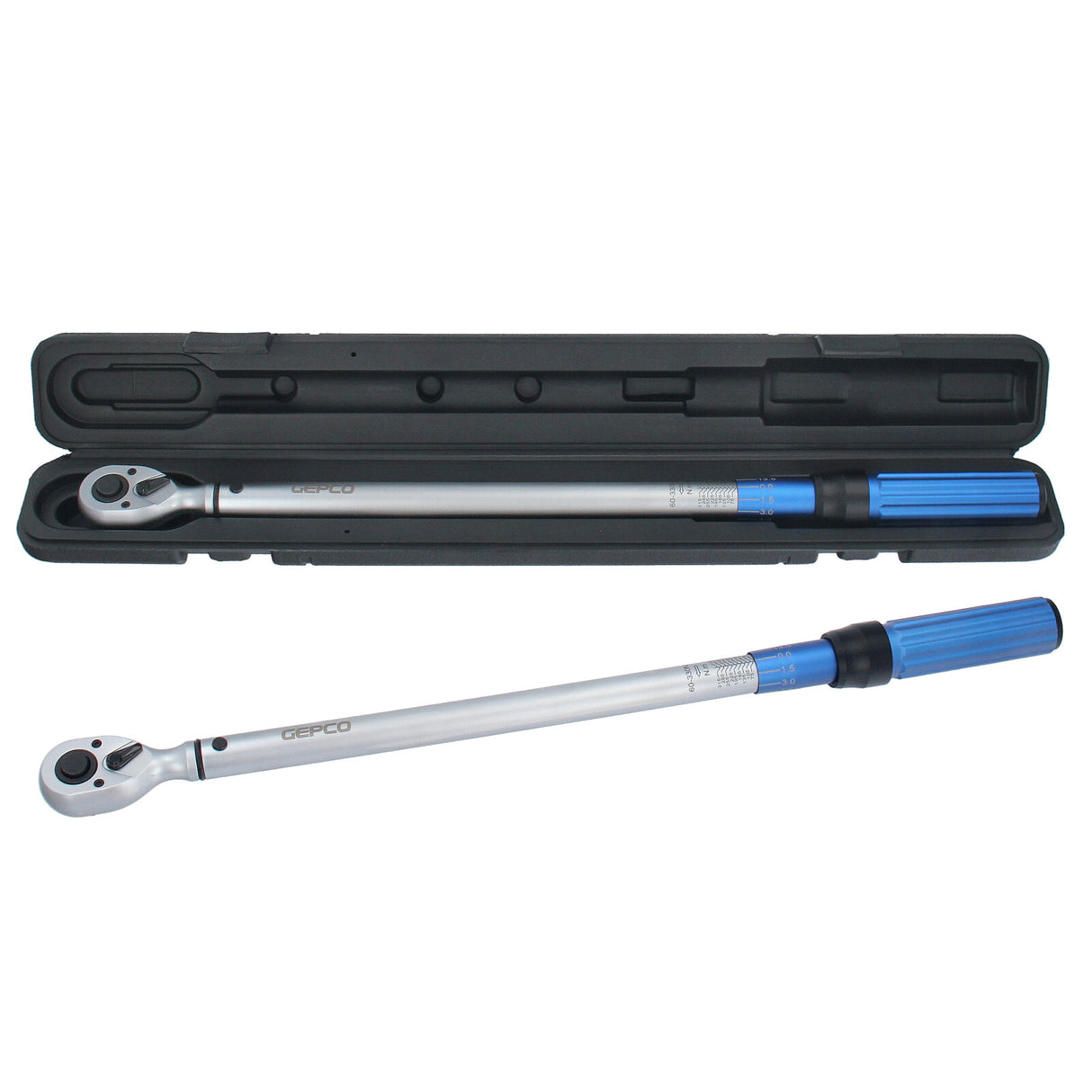Chiave dinamometrica GEPCO 5-330 Nm 1/2" 3/8" 1/4" diverse varianti chiave dinamometrica
