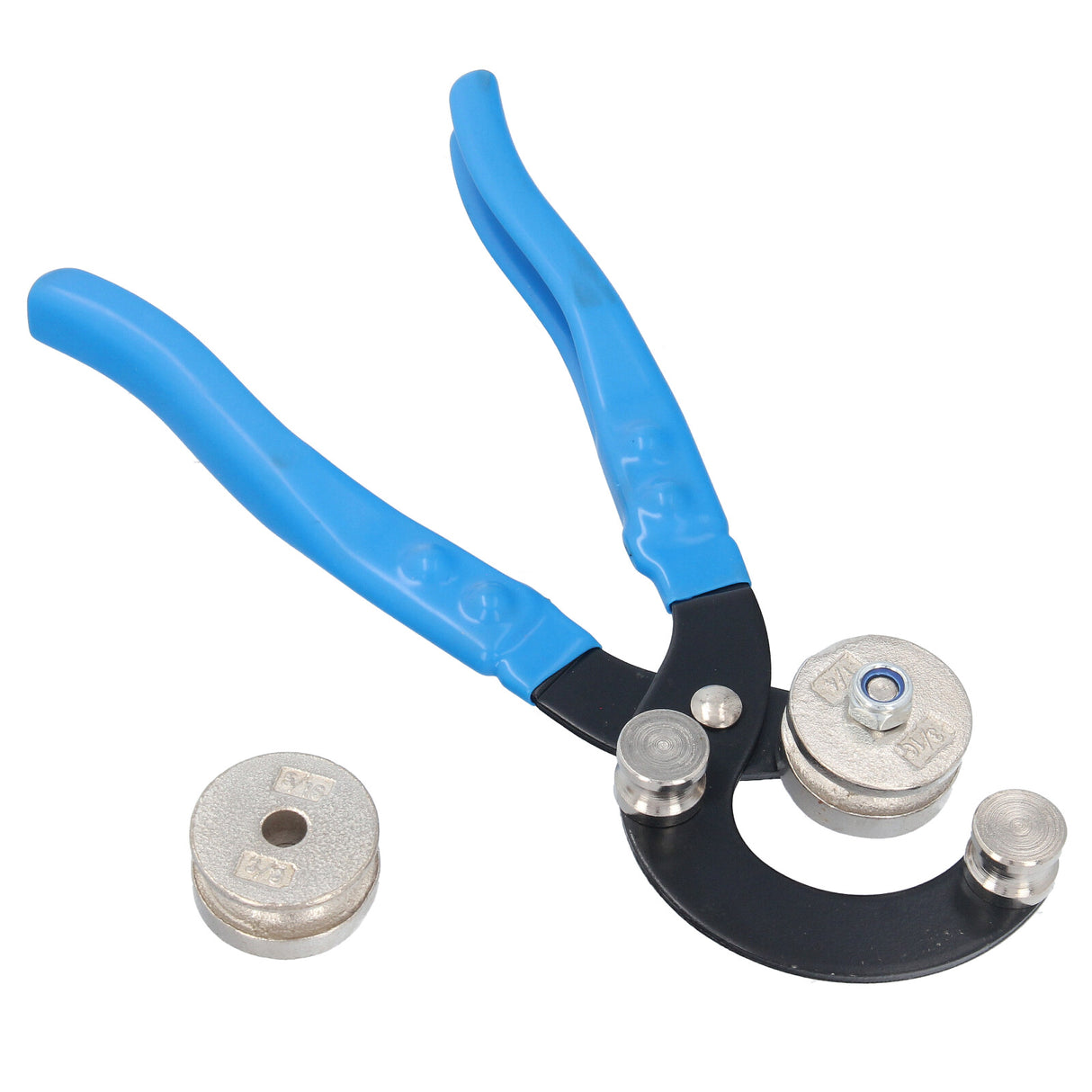 Pinza piegatubi, pinza piegatubi, rame, alluminio, tubo freno, tubo carburante da 4,75 a 10 mm