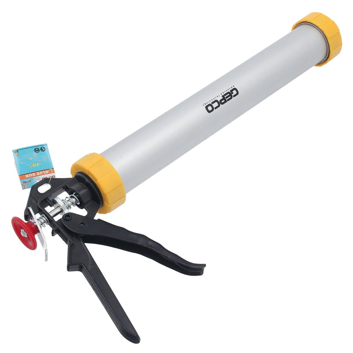 Pistola per giunti, pistola per malta, pistola per silicone, pressa per cartucce da 300+600 ml, siringa per malta