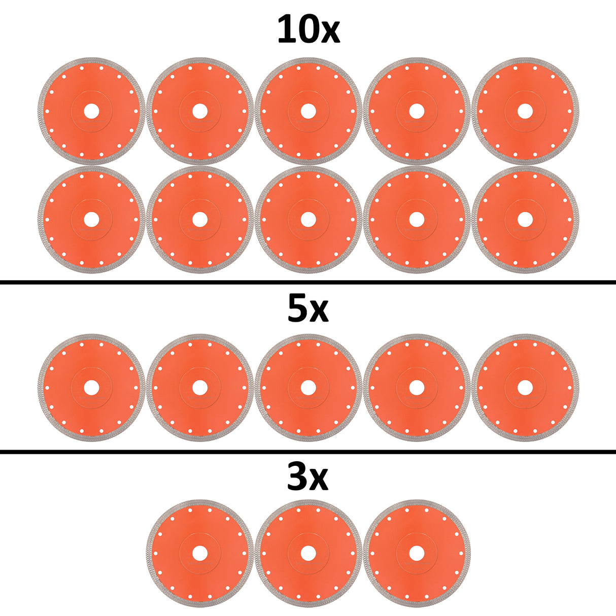 Disco diamantato per taglio piastrelle disco diamantato diametro 180 mm foro 25,4 mm