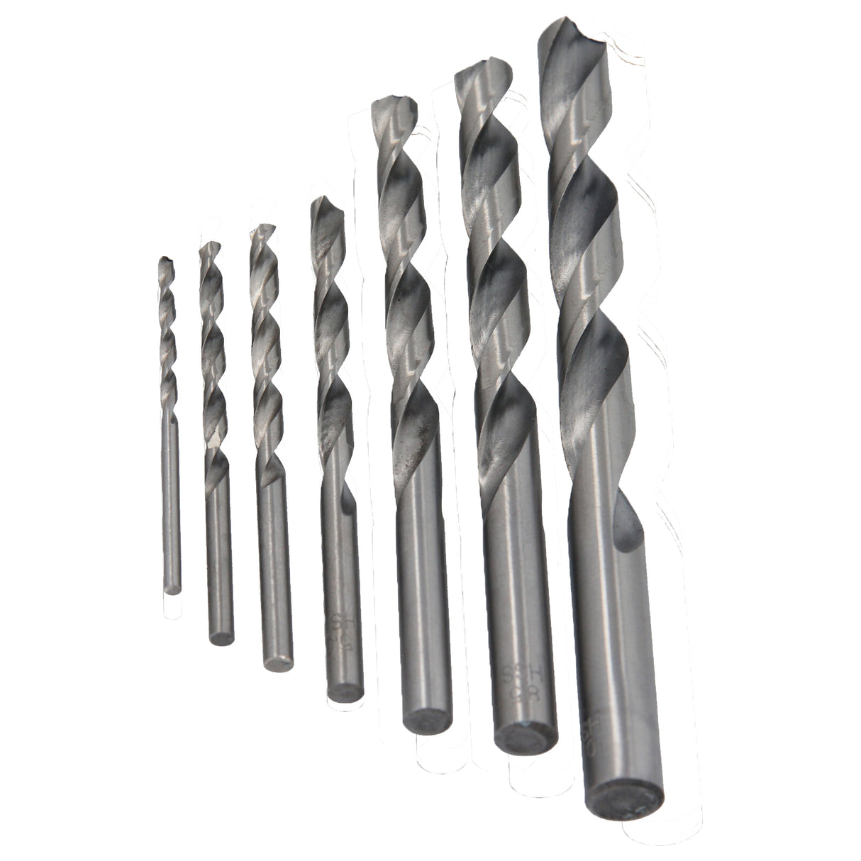 GEPCO set di punte per fori carotaggio punte elicoidali HSS tagliafili M3-M12 14 pezzi