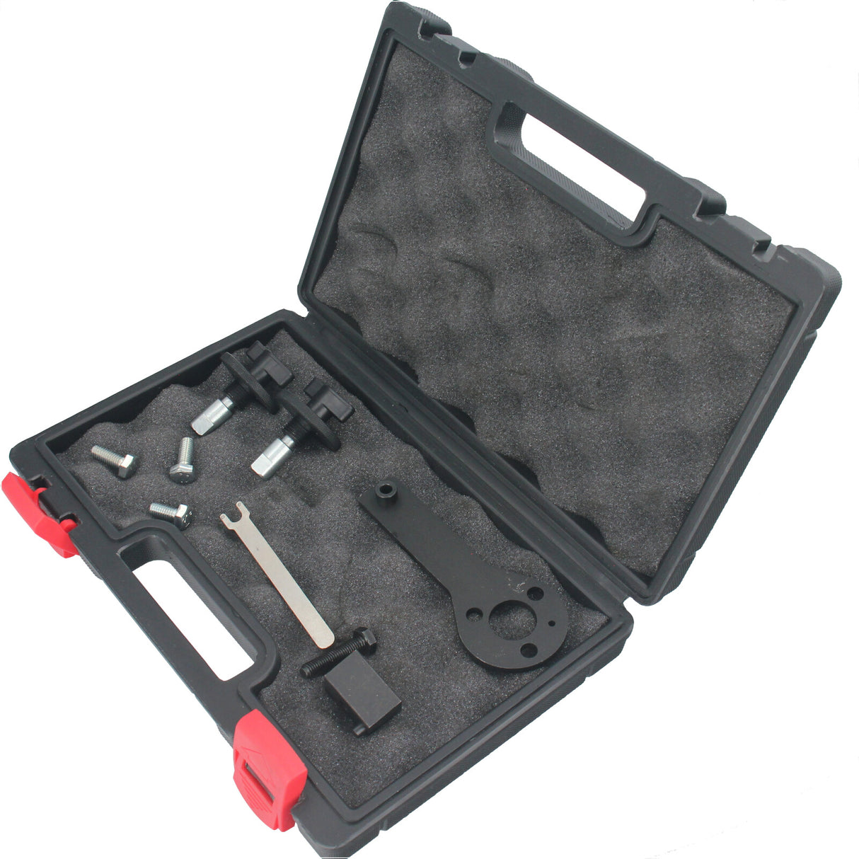 Attrezzo per la sostituzione della cinghia di distribuzione per Alfa Romeo Fiat 1.4 16V bloccabile