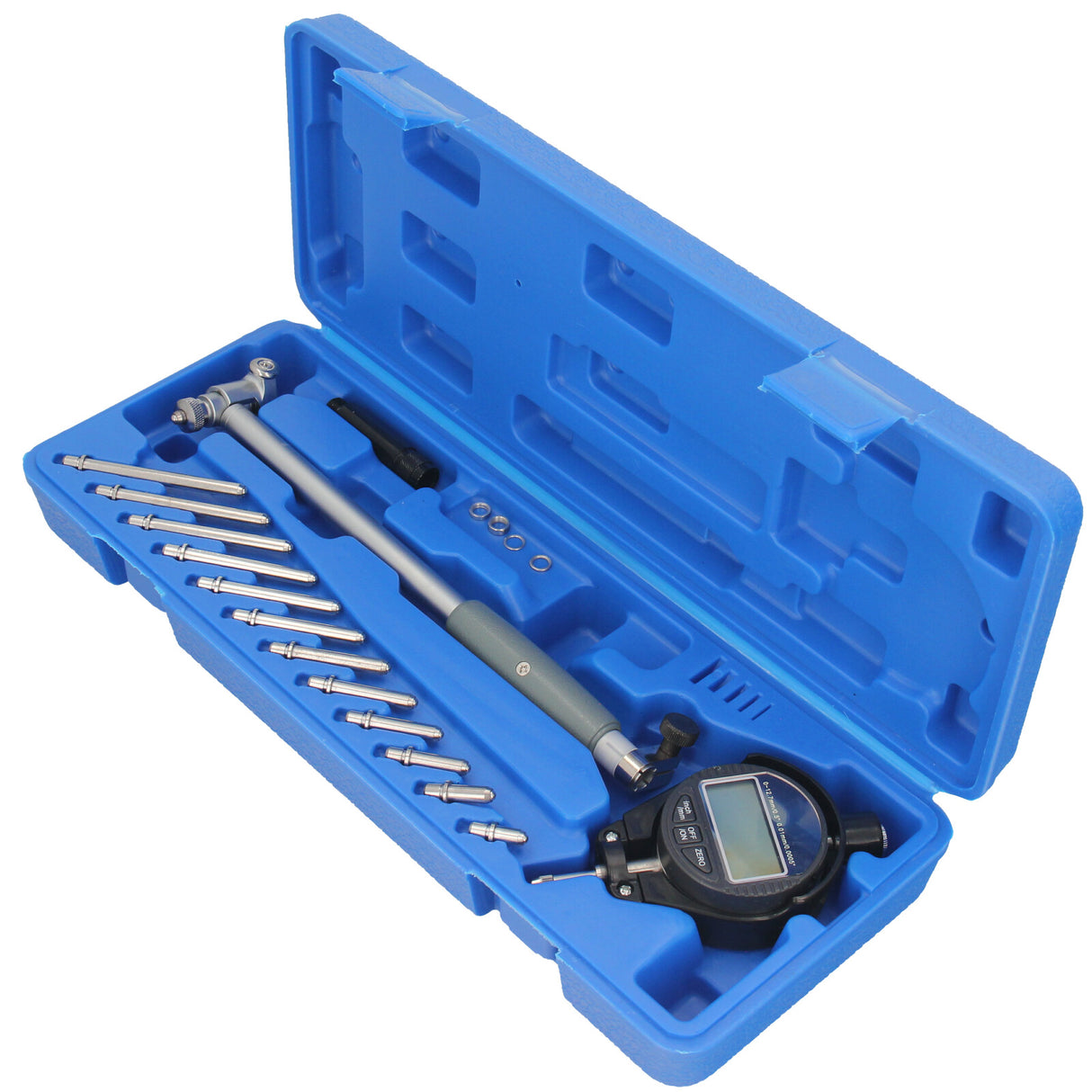 Digitale Innenmeßgerät 50-160mm Feinmessgerät Zylinder Messuhr Bohrungsmessgerät