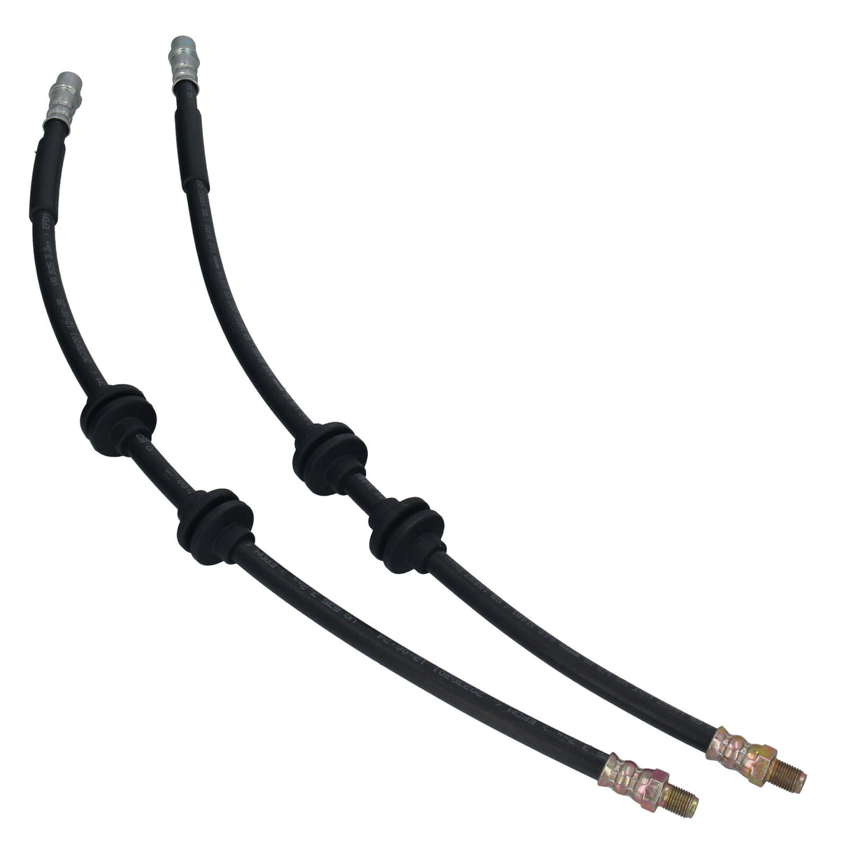 2x Bremsschlauch Bremsleitung Vorne Vorderachse für BMW 1er E81 E87 3er E90 E91