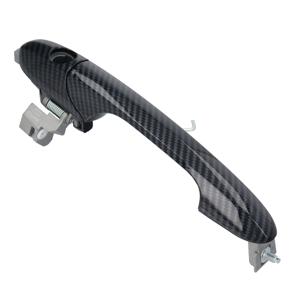 Maniglia esterna porta lato guida anteriore sinistra per Fiat 500 500C 312 dal 2007 carbonio