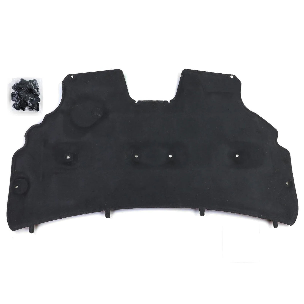 Tappetino isolante GEPCO per cofano, isolamento del vano motore con clip Compatibile con FORD FIESTA VI FIESTA VI VAN