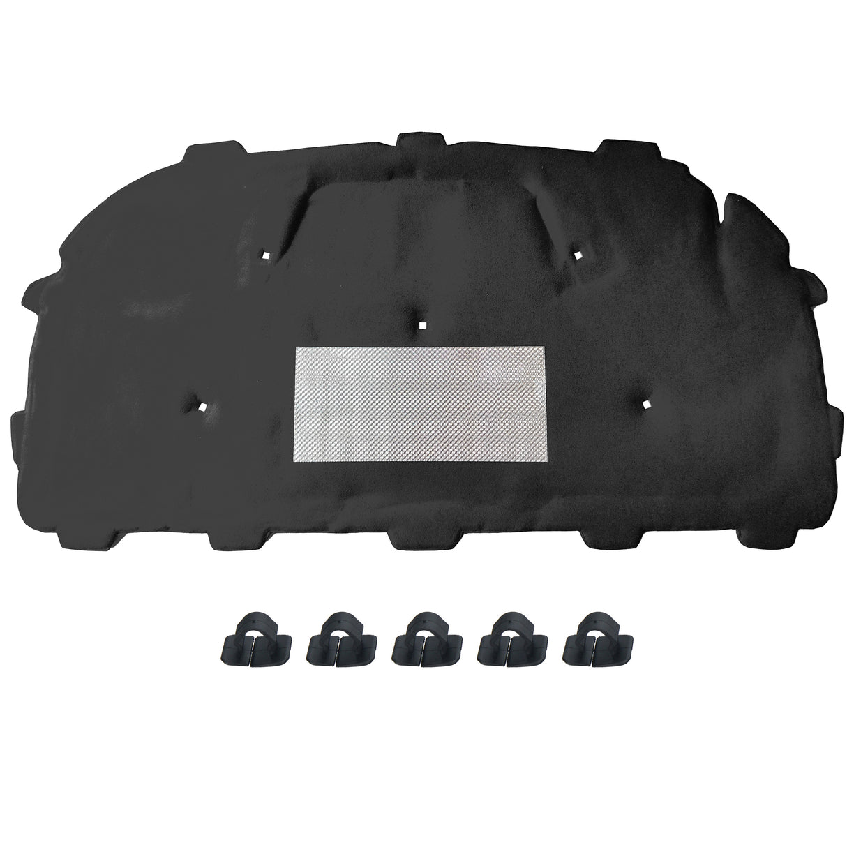GEPCO Motorhaubendämmung Dämmmatte mit Clips für AUDI A4 B8 A5 8T 8T0863825H