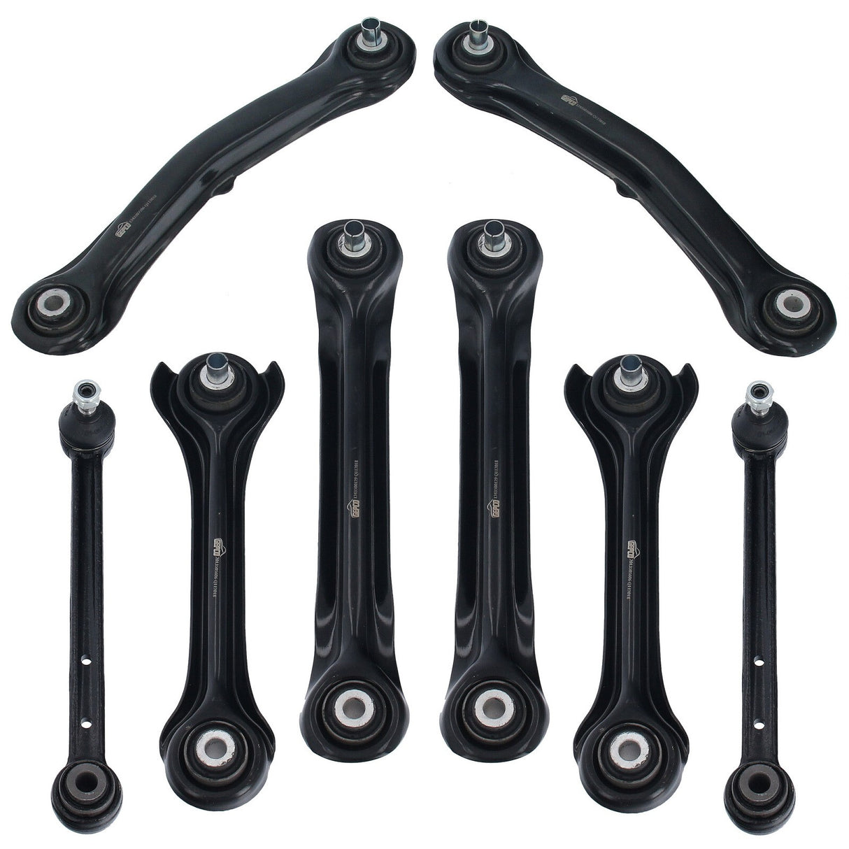 RICAMBIO SET BRACCI DI CONTROLLO SET ASSALE POSTERIORE MERCEDES BENZ SERIE 190 W201 W202 W210