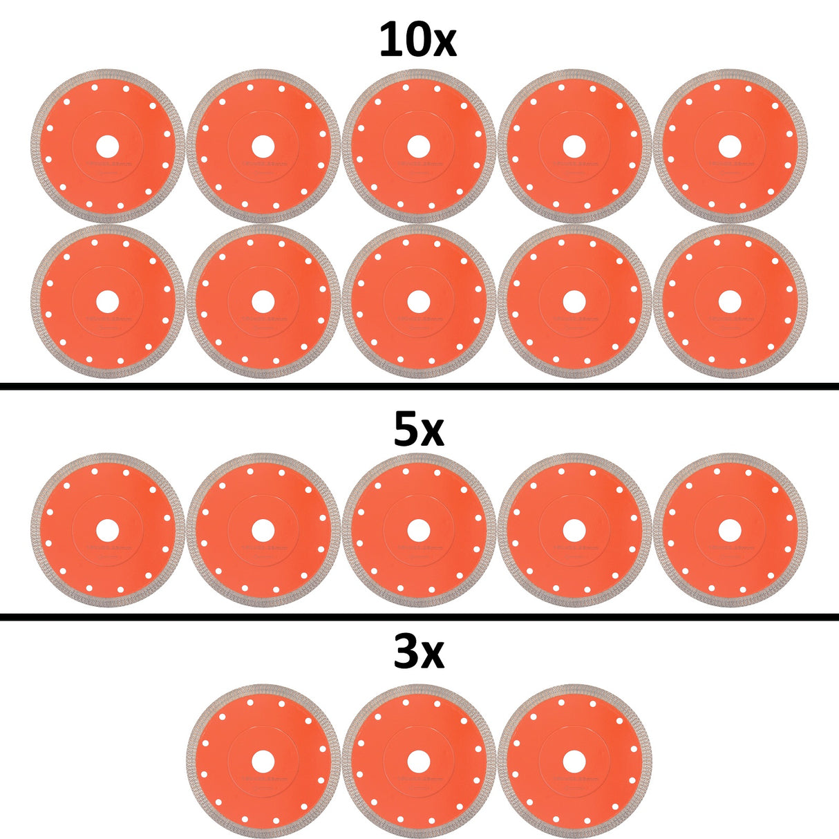 Disco diamantato per taglio piastrelle disco diamantato diametro 150 mm foro 25,4 mm