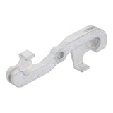 A hand using the Compact Brake Line Bender to create a precise bend in a brake line.