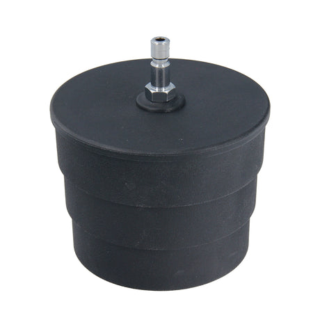 Extra-large turbo boost leak tester adapter with stepped sizes 80mm, 85mm, and 90mm. Full product shot