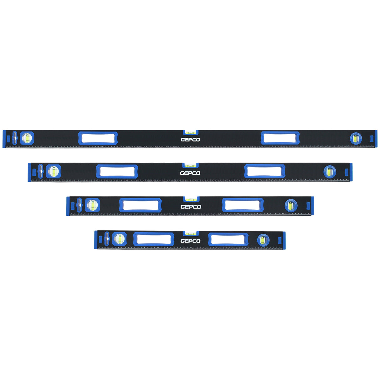 The GEPCO Profi Aluminum Spirit Level in use, showing its precision and durability.