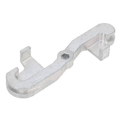 The 4.75mm Brake Line Bending Tool in action, bending a brake line.