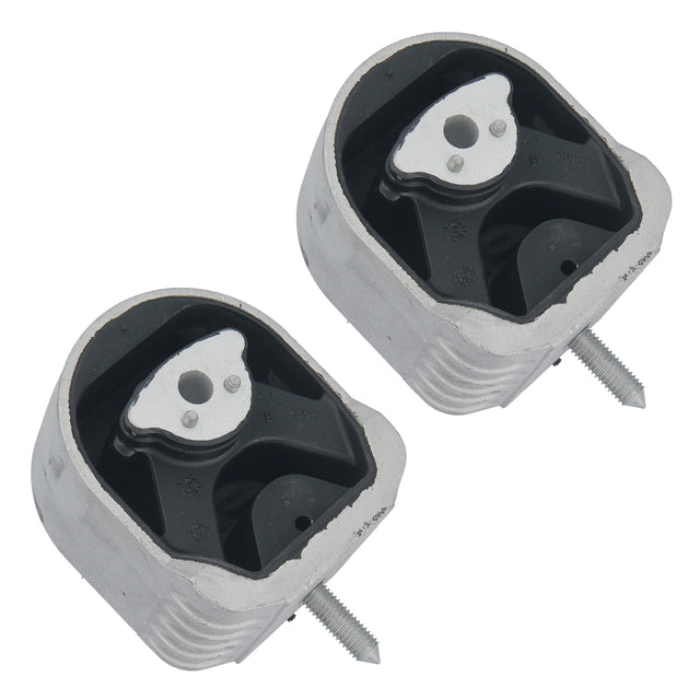 Set of two engine mounts for Mercedes-Benz A and B-Class W169 and W245 models. Complete product view.