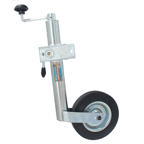 Smooth rolling trailer jockey wheel, ensuring effortless movement of your trailer.