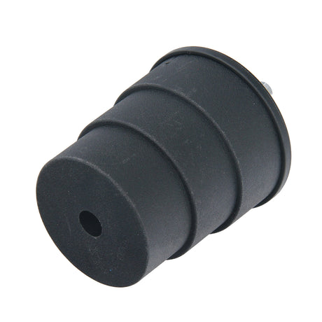 Turbo boost leak test adapter in use for testing charge air hoses. Shows adapter connected to a hose.