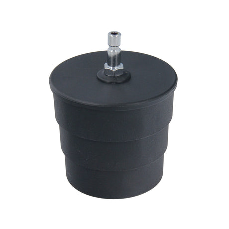 Turbo boost leak tester adapter with stepped sizes: 65mm, 70mm, and 75mm. Full product view.