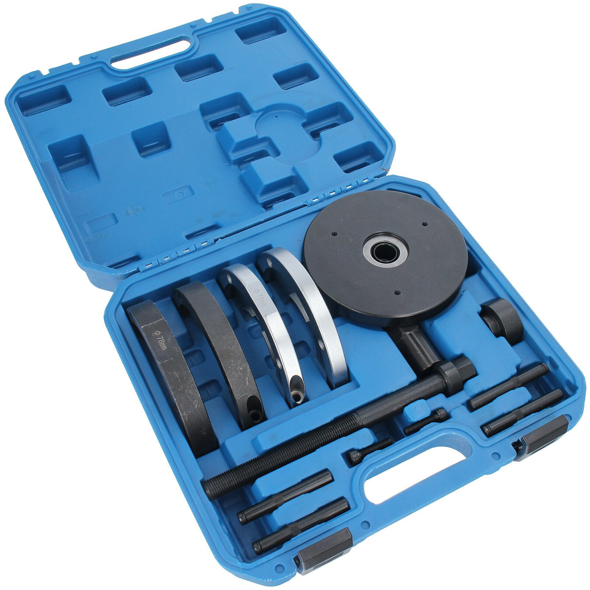 Estrattore per cuscinetti ruota da 78 mm, attrezzo per cuscinetti ruota Ford Focus II Volvo S40 V50