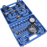 Tester di pressione della benzina Tester di pressione Strumento del sistema di iniezione Tester di compressione 0-8 BAR 120 Psi