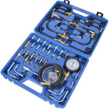 Tester di pressione della benzina Tester di pressione Strumento del sistema di iniezione Tester di compressione 0-8 BAR 120 Psi