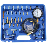 Tester di pressione della benzina Tester di pressione Strumento del sistema di iniezione Tester di compressione 0-8 BAR 120 Psi