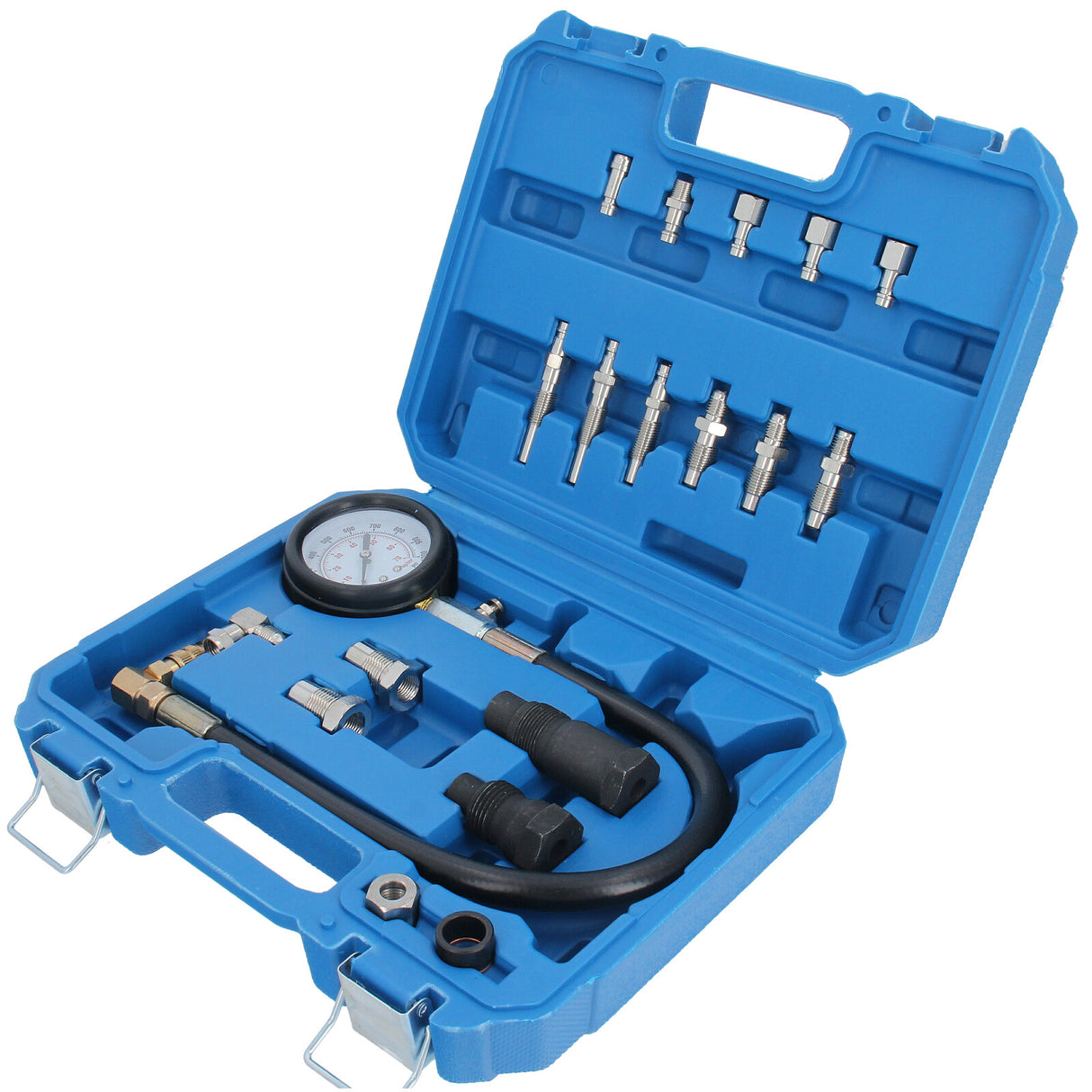 Set di prova della pressione di compressione per motori diesel Prova della pressione di compressione Diesel TDi CDI TD 0-70 Bar motore auto e camion